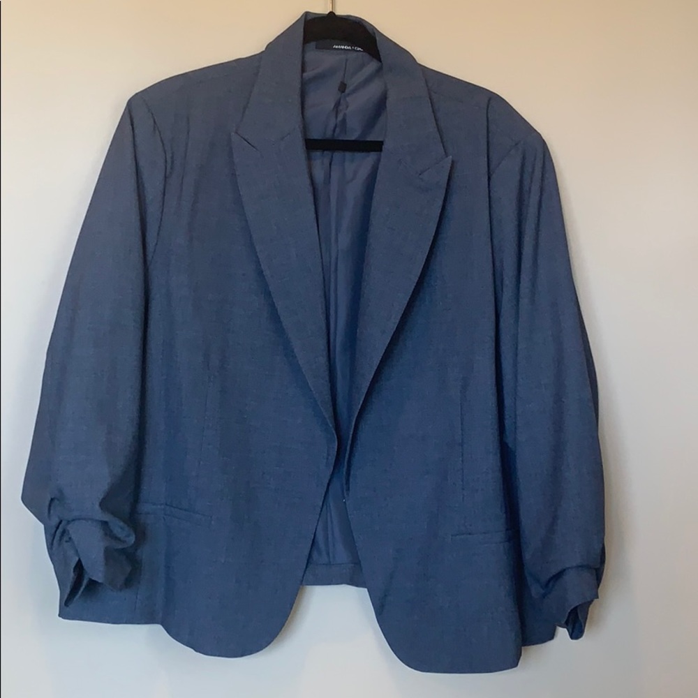 Amanda & Chelsea Lined Grey Blazer